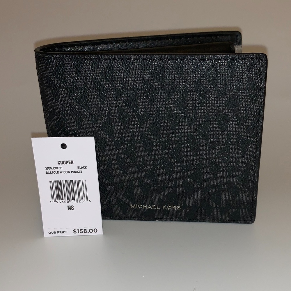 Michael Kors Cooper Billfold Wallet W/Coin Pocket - Picture 2 of 5